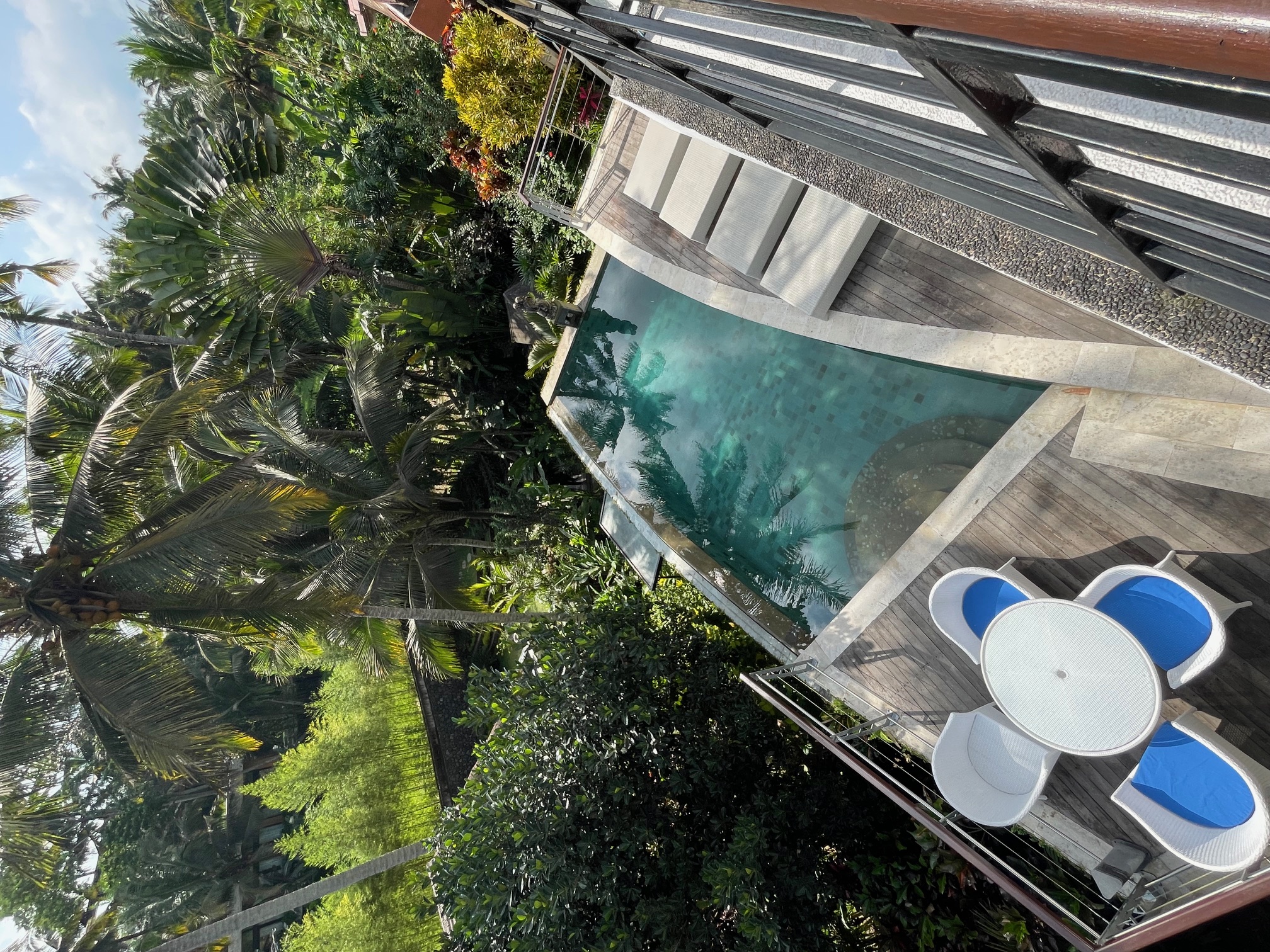 Villa Sancita beside the rice fields